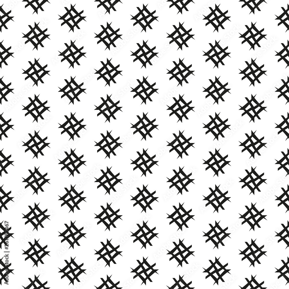 Poster seamless geometric pattern. modern stylish monochrome texture for backdrop or background with abstra