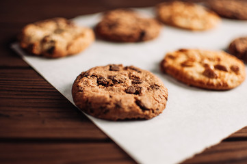 Food. Cooking cookies at home