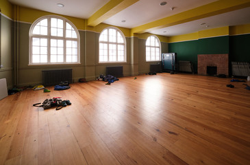 Sala di palestra per ginnastica