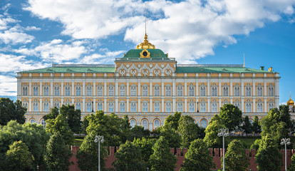 Grand Kremlin Palace, Moscow - obrazy, fototapety, plakaty