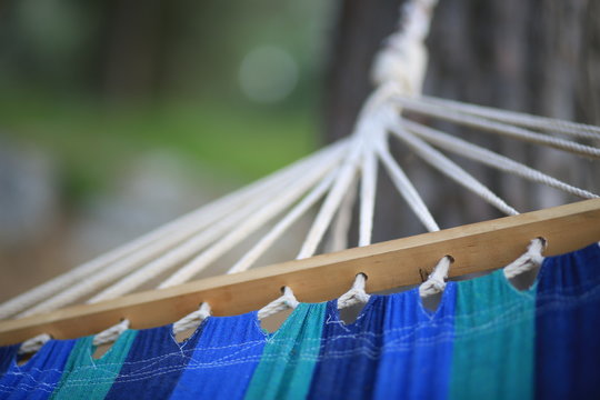 hammock on a picnic makes the stay enjoyable