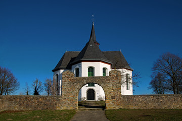 Naklejka premium Kreuzkapelle in Bad Camberg in Hessen, Deutschland 