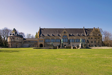 Die Kaiserpfalz in Goslar im Harz in Niedersachsen, Deutschland 