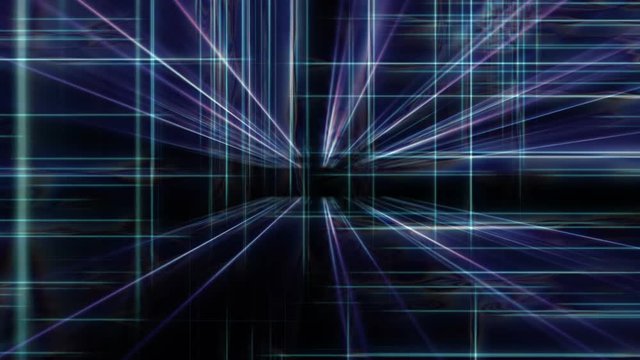 3d line cube