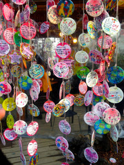 Obraz premium Wish tree of colorful