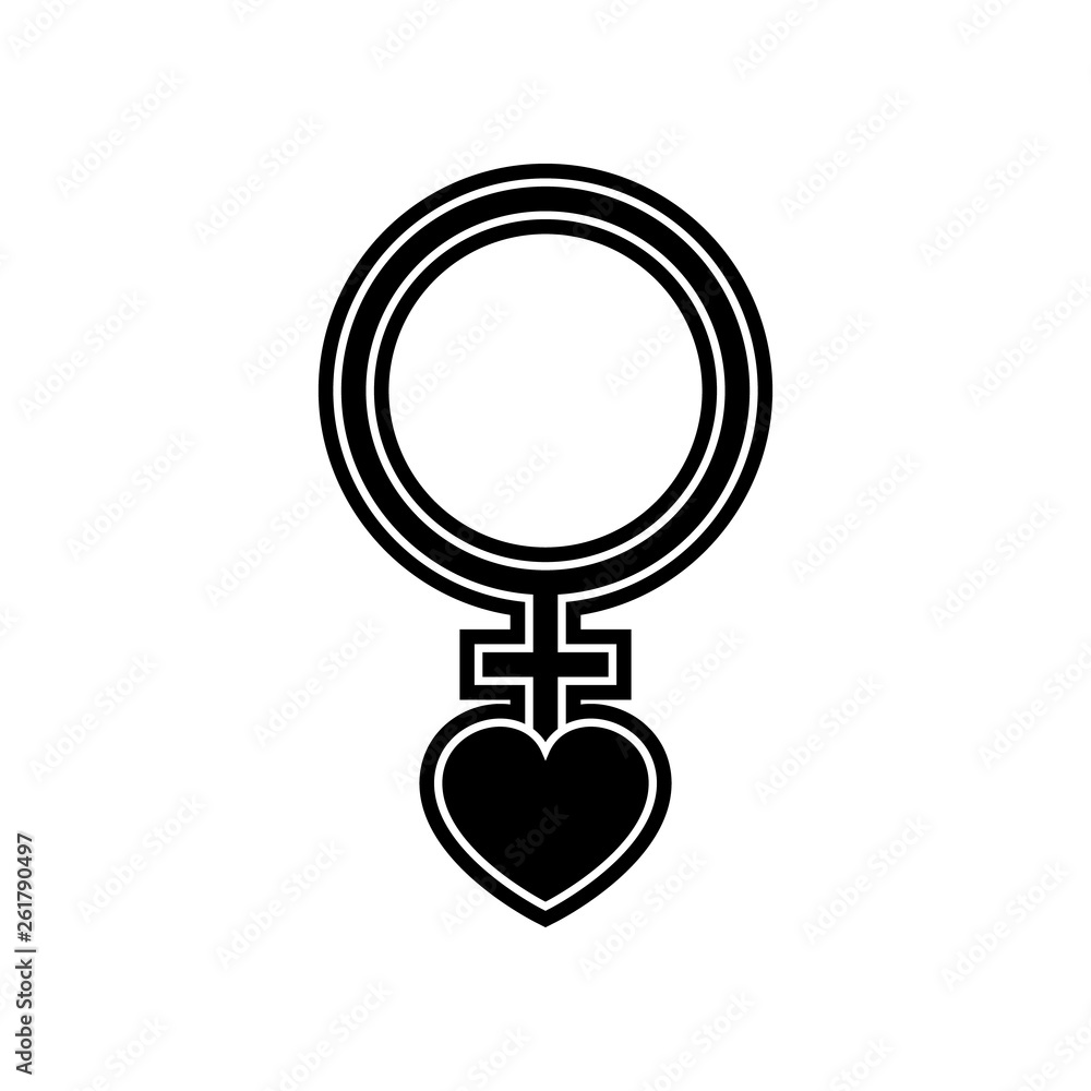 Aufkleber bracelet with heart icon. element of valentine for mobile concept and web apps icon. glyph, flat ico