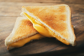 grilled cheese sandwiches