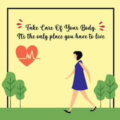 World Health Day Vector Template Design Illustration