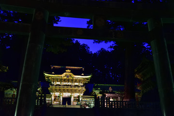 Fototapeta premium Gate of Japanese traditional shrine