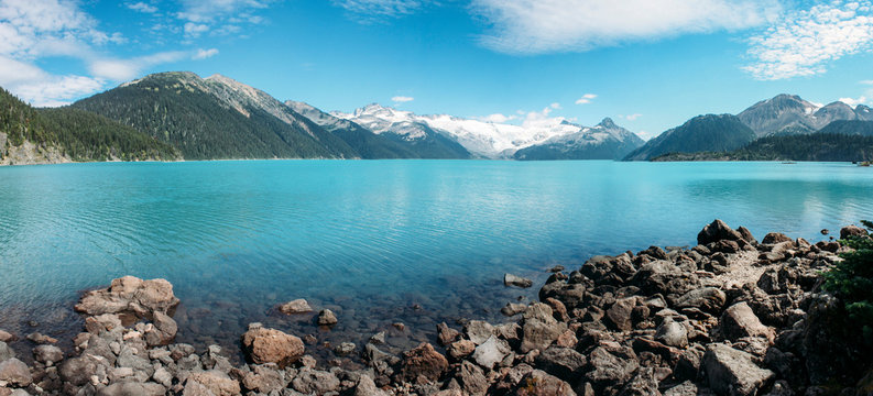 Garibaldi Lake in Garibaldi Provincial Park in British Columbia, Canada