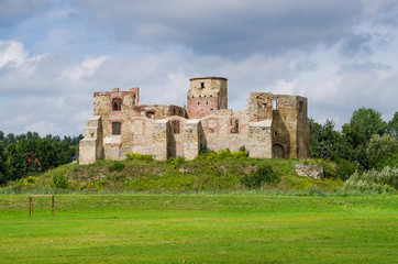 Bishops castle in Siewierz, Poland