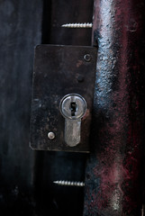 old door lock