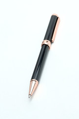 stylish ballpoint pen.isolated on a white background.