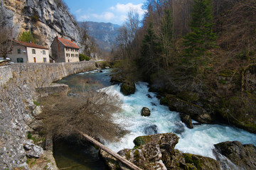 Die Bourne im Vercors / Gorges de la Bourne