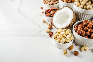 Various organic nuts