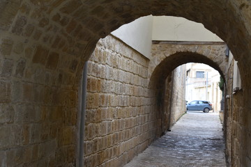 Nicosia, Cyprus Stone Alleyway