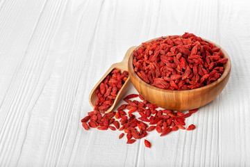 goji berries in bowl