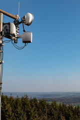Antennen Anlage für Horizontale Kommunikation