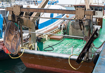 Details of a fishing boat