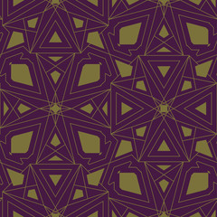 circle abstract elements, seamless pattern