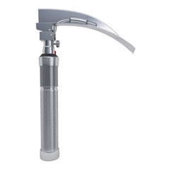 Laryngoscope, 3D rendering
