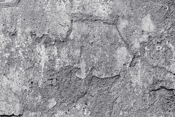 Texture of plaster on the wall. Gray background wall.