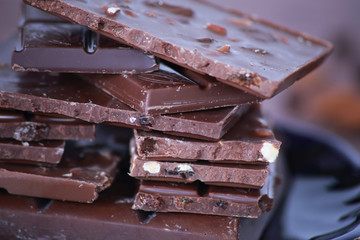 a plate with sweet treats