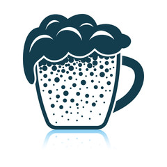 Mug of beer icon