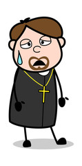 Forworn - Cartoon Priest Religious Vector Illustration
