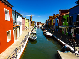 Fototapeta na wymiar Beautiful photo of Murano - Venice Italy