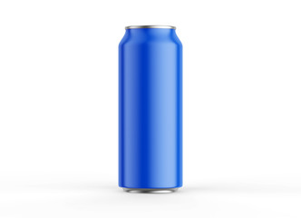 Smarty Aluminum can mockup isolated on background. 500ml aluminum soda can mock up.Mockup