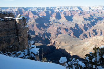 Grand Canyon in Snow