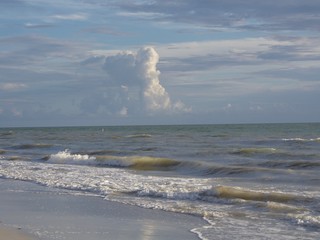 A Cloudy Day at the Beach