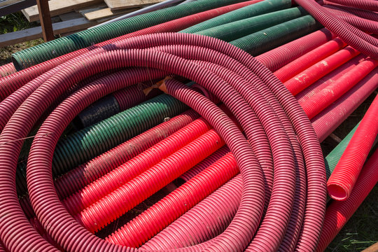 Tuyaux souples pour drainage eaux de pluie