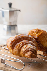 fresh croissants for breakfast