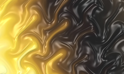 Fototapeta premium Beautiful abstract cover for art projects, cards, business, posters. 3D illustration, computer-generated fractal