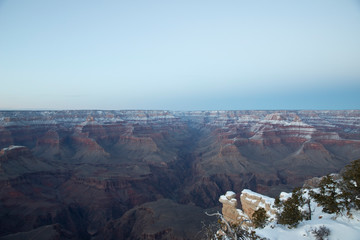 Fototapeta premium Grand Canyon in the Snow