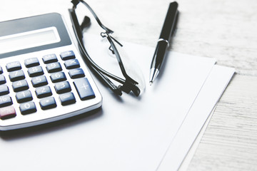 money documents on the table