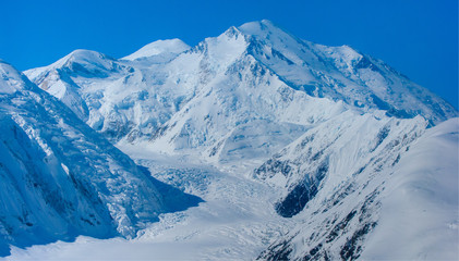 Obraz premium Head of the Muldrow Glacier, Denali