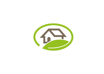 Creative Farm Leaf Logo Vector