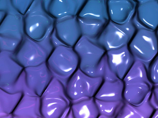 Beautiful abstract background for art projects, cards, business, posters. 3D illustration, computer-generated fractal