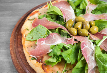 ham pizza
