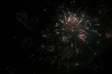 Obraz premium Colorful fireworks