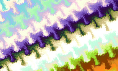 Beautiful abstract cover for art projects, cards, business, posters. 3D illustration, computer-generated fractal