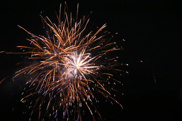 Colorful fireworks