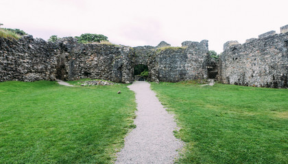 Fototapeta na wymiar Old Inverlochy Castle in Fort William, Scotland