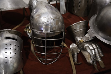 Medieval helmets armor