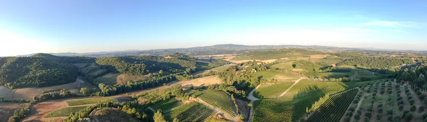 Store enrouleur Toscane aerial view of rural landscape  © idetkov