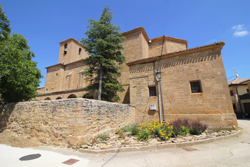 Fototapeta premium Iglesia de San Martín de Garínoain, Navarra, España
