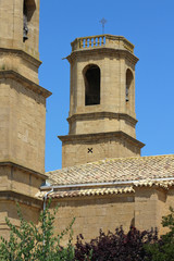 Obraz premium Parroquia de Santa María, Barásoain, Navarra, España